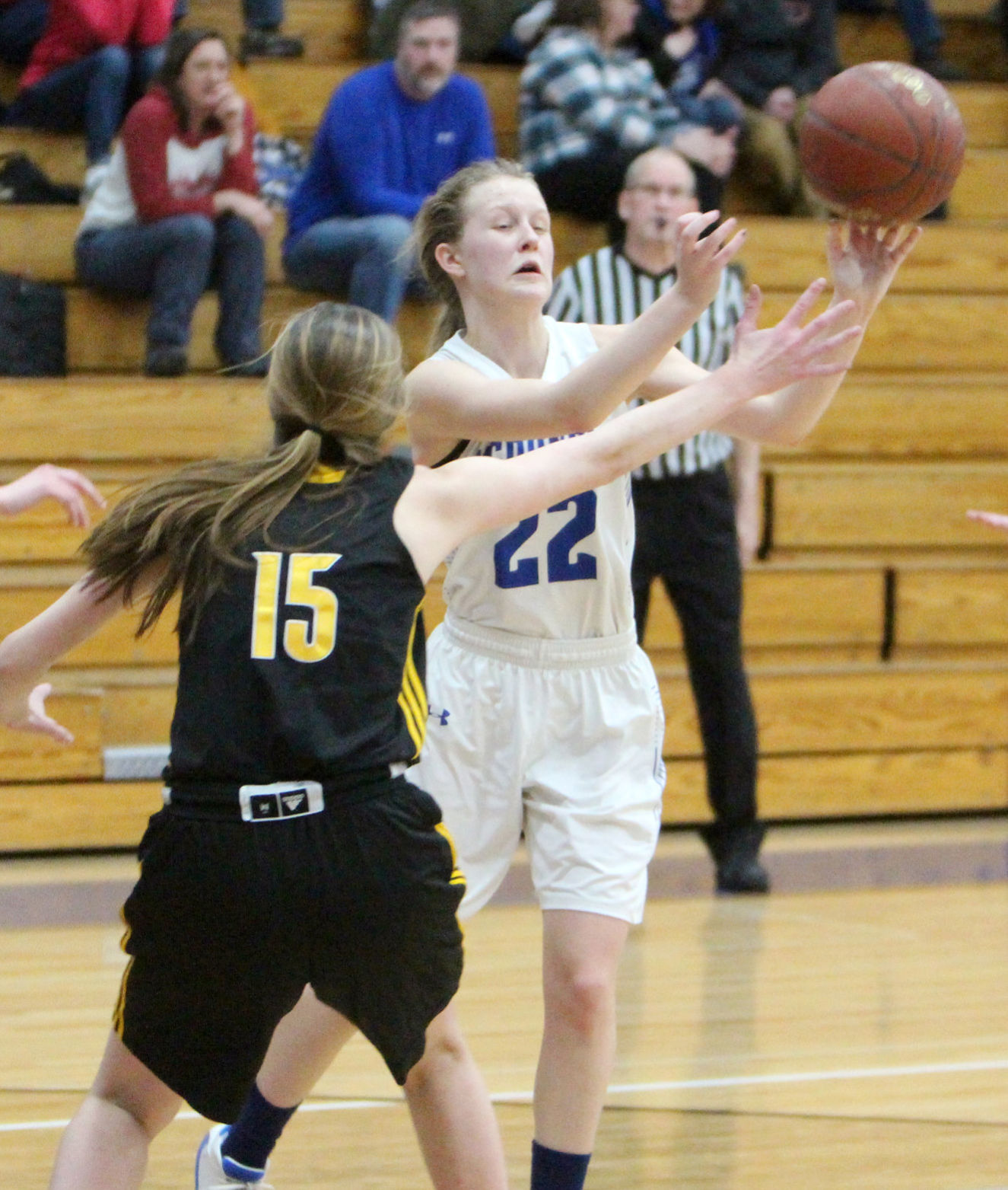 Cadott at McDonell girls basketball 2-14-20